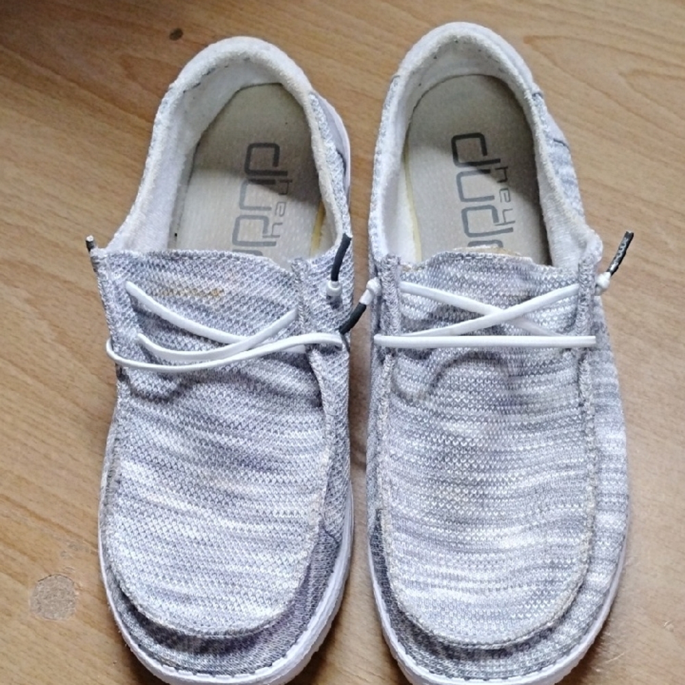 Hey Dude Women Gray Casual Shoes
